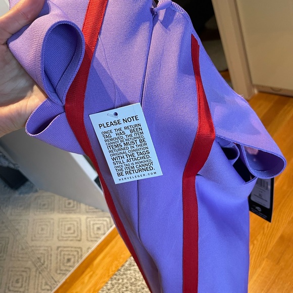 Hervé Léger STRAPS DRESS - Picture 4 of 5